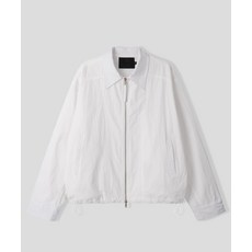 매장정품 블랙모먼트 BLACK MOMENT 데일리 라이트 윈드브레이크 코튼 자켓 화이트 999-25-10 174860, L