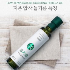착한상품 국산 들기름 저온 압착 생들기름 250ml, 1L, 1개