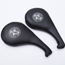 雙葉腳靶 拳擊靶 雙葉靶 腳踢靶 跆拳道踢靶 腿靶 道靶 拳擊踢靶 拳擊腳靶 雙叶靶 速度靶, 黑色【單個】, 1個