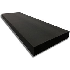 폼터치 1인치 두께 30인치 너비 x 72인치 길이의 고밀도 폼 소파 쿠션 벤치 좌석 교체 휠체어 시트 등에 이상적인, Charcoal, 1" x 30" 72"