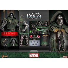 Hot Toys 漫威漫畫 1/6比例 末日博士 Doctor Doom, 1個, 限定版