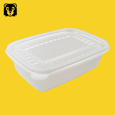체인컴퍼니 밀폐 사각 죽용기 중 750ml 뚜껑포함, 50개, 1세트