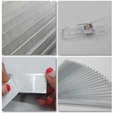 암막창문블라인드 단열형 부착식 셀프 시공 햇빛 차단 거실 사무실 창문용