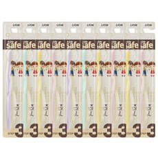 키즈세이프 어린이칫솔 스텝 3단계, 랜덤발송, 1개입, 10개