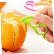 과일 껍질 제거기 자몽 귤 필러 칼 간편 손잡이형 플라스틱 가정용, 1개
