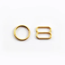 50Set 6-20mm 브래지어 비키니 버클 금속 스트랩 버클 속옷 슬라이더 O D 링 걸쇠 옷 단추 후크 DIY 재봉, 05 LightGold, 05 LightGold
