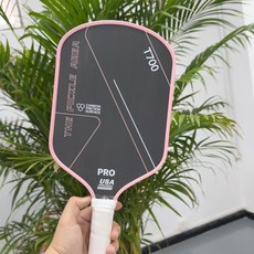 T700 碳纖維 專業級 匹克球拍 攻防兼備 細磨砂, 1個, 單拍, N/A