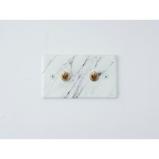 switchpapa 開關插座，工業風北歐風無印風大理石紋復古黃銅開關系列【快速出貨】, 復古黃銅2開關, 復古黃銅