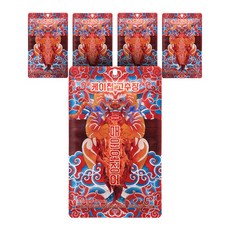 케이첩 매운 오징어칩 프로틴 맥주안주 5팩, 5개