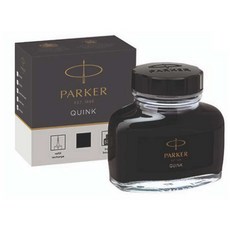 파카 큉크 병잉크 57ml, 블랙, 1개
