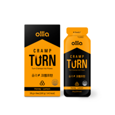 올라 크램프턴 5포 마라톤 에너지젤 러닝 자전거, 5개, 38g