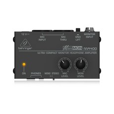MA400 베링거 모니터 헤드폰 앰프 공연용 무대용 스튜디오용 소형 앰프, 베링거 MA400 정품