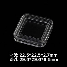 작업용 용접용 돋보기 확대경 용접면 보안면, 22.5 x 22.5 x 2.7mm 아크릴, 1개