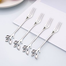 스테인리스 티포크 세트 카페커트러리 빙수숟가락 다용도스푼