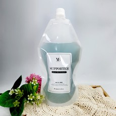 헤나 믹스 워터 로션 서포트 400ml 헤나 2제 혼합 트리트먼트 부드러운 발림성 편백수 허브 두피 모발 건강, 1개, 헤나믹싱워터