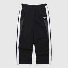 [백화점 정품] UMBRO 25SS 더블데커 스트레이트 조거 2WAY 팬츠 UQ121CPT13 BLK