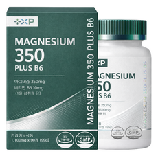 근육 신경 이완 에 좋은 한알 먹는 간편한 글루콘산 산화 마그네슘 플러스 B6 알약 영양제 잠잘오는 다리 종아리 쥐날때, 1박스, 90정