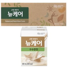 대상웰라이프 뉴케어 구수한맛 순, 200ml, 10개