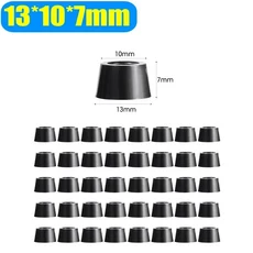 호환 고무 패드 라운드 팁 쿠션 미끄럼 방지 테이블 의자 가구 다리 커버 바닥 보호기 캐비닛 바닥 가스켓, 03 13x10x7cm, 04 80PCS- (10packs)