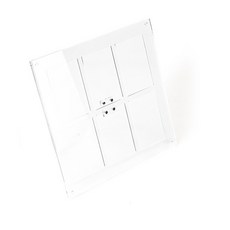 六宮格壓克力拍立得底片相框 透明相片立牌 適用於 mini12 mini40, 1個, 六宮格壓克力磁鐵相框