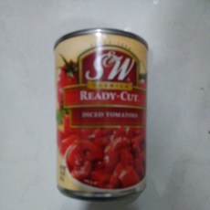 愛的小舖-S&W DICED TOMATO 切塊蕃茄411g/罐, 1個