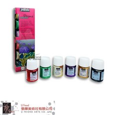 Pebeo 貝比歐 Fantasy Prisme 結晶效果彩繪顏料組 (6入/20ml), 6色, 6色