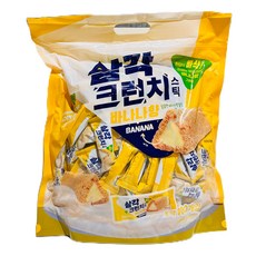 삼각크런치 스틱 바나나향, 400g, 2개