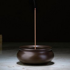 향로 향꽂이 불교 제사 기도 장례식 사찰 절 제수용 구리 실내 장식용 전통 활동 받침대, 1개, 기본 색상