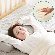 바치고 토퍼 스탠다드 매트리스 거실 돌 흙 침대 바닥 접이식 슈퍼싱글, 아이보리