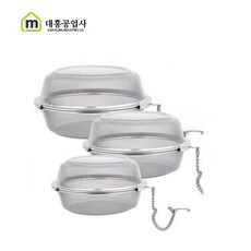 셰프앤쿡 국산 대흥 스텐 멸치다시통 (소 중 대) 사이즈별 가격차등, 1개