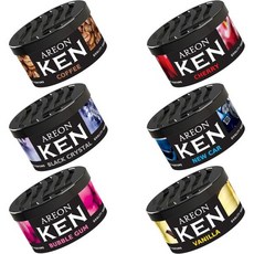 AREON 에어론 켄 차량용 방향제 6개입