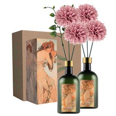 라플로리아 꽃 디퓨저, 2개, 500ml, S2한가득꽃집향/B2국화(중)L12/바이올렛