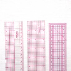 오렌지미싱 키링 그레이딩자 KEARING 60cm 24in 방안자, 1개, 센티미터/인치겸용