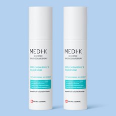 메디케이 뿌리는 부스터 마그네슘 스프레이 대용량 핫 스프레이 스포츠, 2개, 150ml