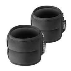 USINGFIT 발목 무게 발목 손목 무게 무게 근육 트레이닝 무게 리스트 2 * 0.5Kg / 1Kg 1.5Kg 2Kg 2개 네 사양 모래 가방 훈련 손목 가중치리스트 발목 남성, 1g, 상세페이지 참조