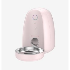 【喵吉】DOGNESS 多尼斯 APP餵食器MINI/2L 大容量儲糧桶 獨有外觀專利設計 餵食器 自動餵食器 智能餵食, 1個, 粉紅色