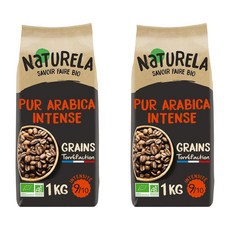 네이처렐라 유기농 인텐스 퓨어 아라비카 원두 NATURELA Organic Intense Pure Arabica Coffee Beans 1kg, 2개