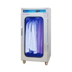 청클린 LED자외선 위생복 앞치마 살균 소독기 SM-LED1010(열풍) 업소 주방 식당 학교, 단품