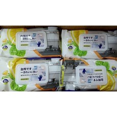 廚房清潔濕紙巾 80張入 輕鬆去除油污, 1個