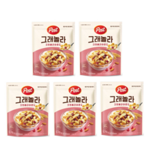 포스트 그래놀라 크랜베리 아몬드 시리얼, 570g, 5개