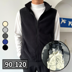 evecompany 男女通用冬季刷毛抓絨背心 大尺碼 3202-1