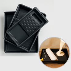 작업용 도배 페인트 도구 트레이 셀프인테리어 로라판 도장판 S