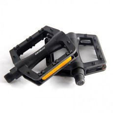 전통 1쌍 평페달 클래식 자전거 바이크 93175EA 1(PC), 블랙(B028)