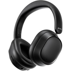 FiiO EH13 Wireless Bluetooth Noise Cancelling Over-Ear Headphones 42dB Hybrid ANC 45H Playtime Fol, Black