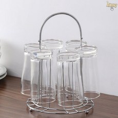 마이픽픽 컵걸이 물컵거치대, 실버