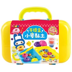 幼福文化 忍者兔手提盒小麥黏土：造型甜甜圈