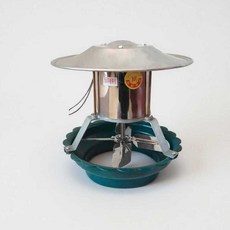 굴뚝 배기팬 배출기 화목난로 연통 환기 공기 순환 벤츄레이터 120W 순동 스테인리스 14-21cm