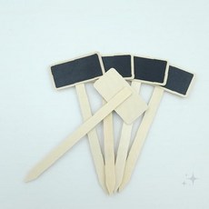 나무 관리 용품 라벨 꽂이 표지 심기 막대 가든 식재 칠판 기록 화분 원예 표시, 상세페이지 참조