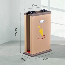 업소용 우산 커버기 호텔 포장기 정문 매장 쇼핑몰, 1개, 더블헤드 페인트 우산기계