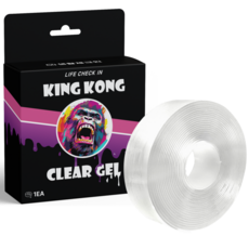 생활체크인 킹콩 실리콘 양면 테이프, 1개